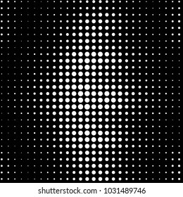 Grunge halftone black and white dots texture background. Spotted vector Abstract Texture
