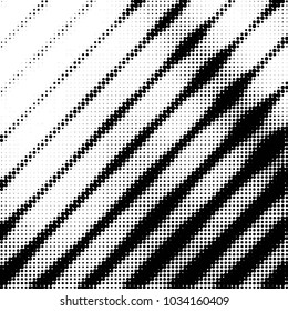 Grunge halftone black and white dots texture background. Spotted vector Abstract Texture
