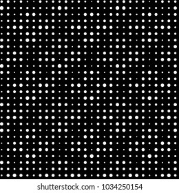 Grunge halftone black and white dots texture background. Spotted vector Abstract Texture
