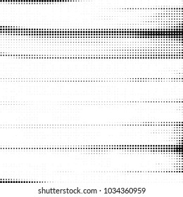 Grunge halftone black and white dots texture background. Spotted vector Abstract Texture
