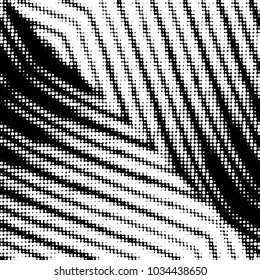 Grunge halftone black and white dots texture background. Spotted vector Abstract Texture
