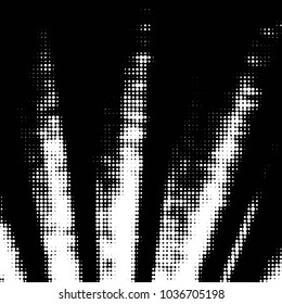 Grunge halftone black and white dots texture background. Spotted vector Abstract Texture
