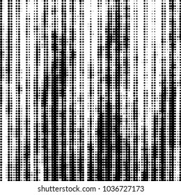 Grunge halftone black and white dots texture background. Spotted vector Abstract Texture
