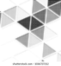Grunge halftone black and white dots texture background. Spotted vector Abstract Texture
