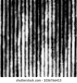 Grunge halftone black and white dots texture background. Spotted vector Abstract Texture
