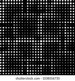 Grunge halftone black and white dots texture background. Spotted vector Abstract Texture
