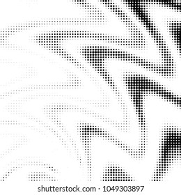 Grunge halftone black and white dots texture background. Spotted vector Abstract Texture
