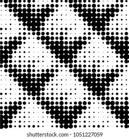 Grunge halftone black and white dots texture background. Spotted vector Abstract Texture
