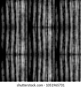 Grunge halftone black and white dots texture background. Spotted vector Abstract Texture

