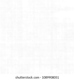 Grunge halftone black and white dots texture background. Spotted vector Abstract Texture
