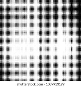 Grunge halftone black and white dots texture background. Spotted vector Abstract Texture
