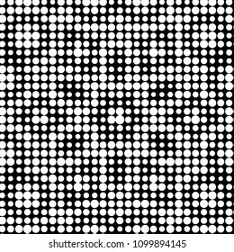 Grunge halftone black and white dots texture background. Spotted vector Abstract Texture
