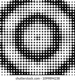 Grunge halftone black and white dots texture background. Spotted vector Abstract Texture
