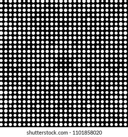Grunge halftone black and white dots texture background. Spotted vector Abstract Texture
