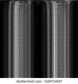 Grunge halftone black and white dots texture background. Spotted vector Abstract Texture
