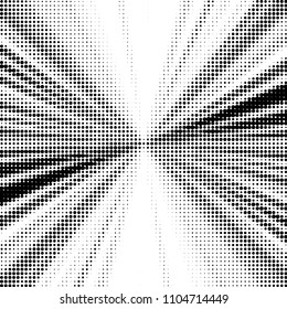 Grunge halftone black and white dots texture background. Spotted vector Abstract Texture
