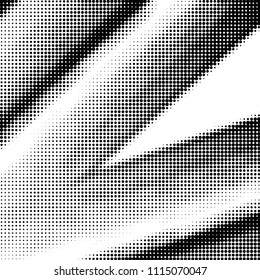 Grunge halftone black and white dots texture background. Spotted vector Abstract Texture
