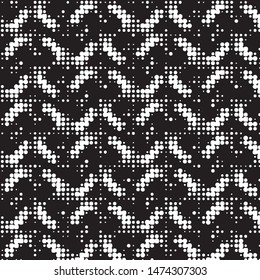Grunge halftone black and white dots texture background. Spotted vector Abstract Texture