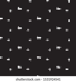 Grunge halftone black and white dots texture background. Spotted vector Abstract Texture