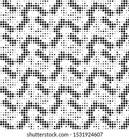 Grunge halftone black and white dots texture background. Spotted vector Abstract Texture