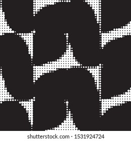 Grunge halftone black and white dots texture background. Spotted vector Abstract Texture