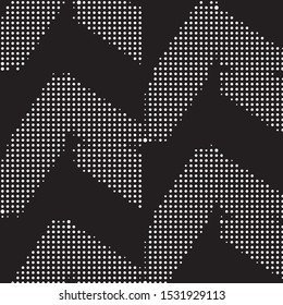 Grunge halftone black and white dots texture background. Spotted vector Abstract Texture