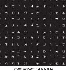 Grunge halftone black and white dots texture background. Spotted vector Abstract Texture