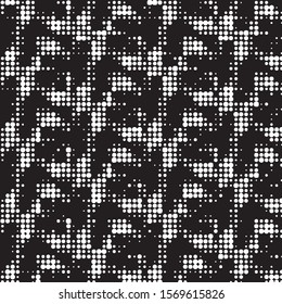 Grunge halftone black and white dots texture background. Spotted vector Abstract Texture