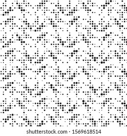 Grunge halftone black and white dots texture background. Spotted vector Abstract Texture