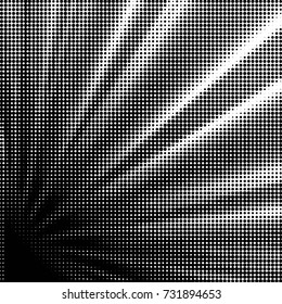 Grunge halftone black and white dots texture background. Spotted vector Abstract Texture
