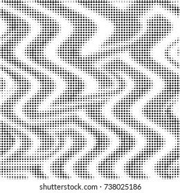 Grunge halftone black and white dots texture background. Spotted vector Abstract Texture