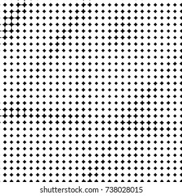 Grunge halftone black and white dots texture background. Spotted vector Abstract Texture