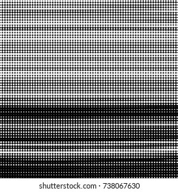 Grunge halftone black and white dots texture background. Spotted vector Abstract Texture