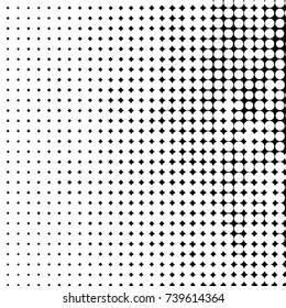 Grunge halftone black and white dots texture background. Spotted vector Abstract Texture