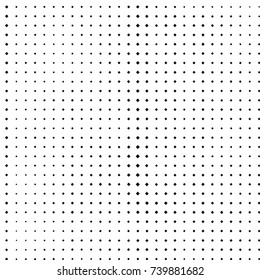 Grunge halftone black and white dots texture background. Spotted vector Abstract Texture