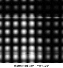 Grunge halftone black and white dots texture background. Spotted vector Abstract Texture