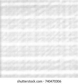 Grunge halftone black and white dots texture background. Spotted vector Abstract Texture