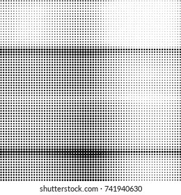 Grunge halftone black and white dots texture background. Spotted vector Abstract Texture