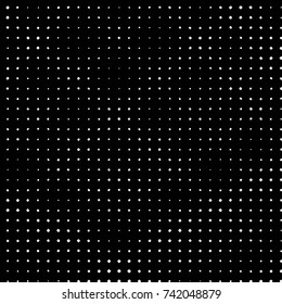 Grunge halftone black and white dots texture background. Spotted vector Abstract Texture
