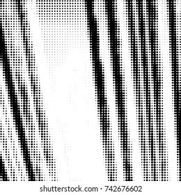 Grunge halftone black and white dots texture background. Spotted vector Abstract Texture