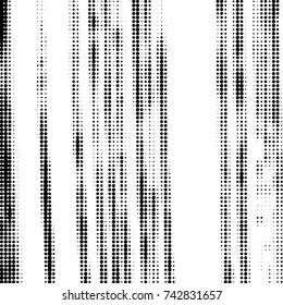 Grunge halftone black and white dots texture background. Spotted vector Abstract Texture