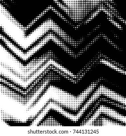 Grunge halftone black and white dots texture background. Spotted vector Abstract Texture
