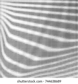 Grunge halftone black and white dots texture background. Spotted vector Abstract Texture