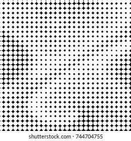 Grunge halftone black and white dots texture background. Spotted vector Abstract Texture