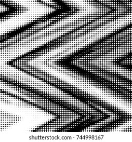 Grunge halftone black and white dots texture background. Spotted vector Abstract Texture