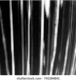 Grunge halftone black and white dots texture background. Spotted vector Abstract Texture