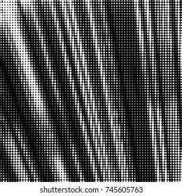 Grunge halftone black and white dots texture background. Spotted vector Abstract Texture