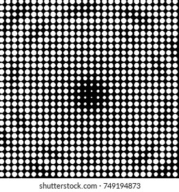 Grunge halftone black and white dots texture background. Spotted vector Abstract Texture