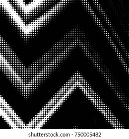 Grunge halftone black and white dots texture background. Spotted vector Abstract Texture