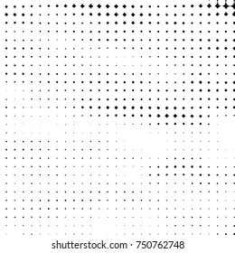 Grunge halftone black and white dots texture background. Spotted vector Abstract Texture